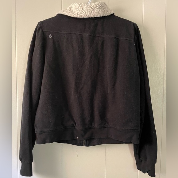 Volcom Multi-Pocket, Faux Fur Collar, Woman’s Jacket - Picture 3 of 5